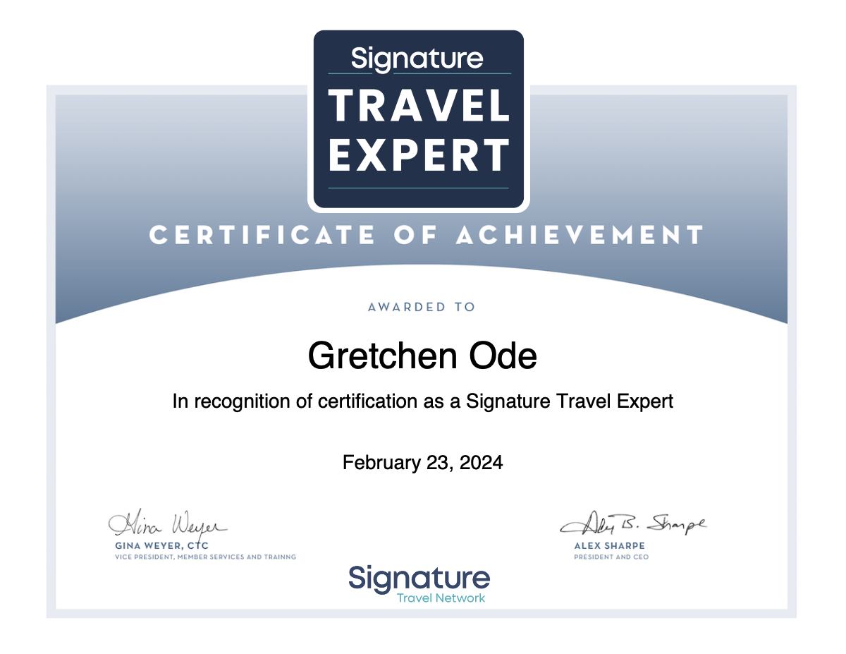 Signature Travel Expert